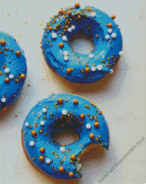 Vegan Galaxy Donuts Diamond Painting