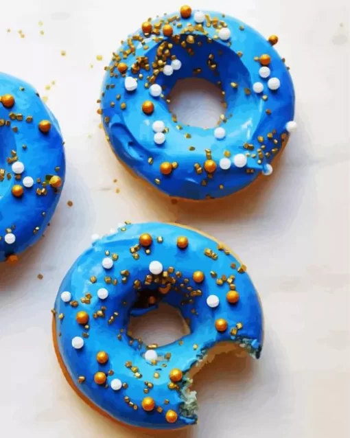 Vegan Galaxy Donuts Diamond Painting