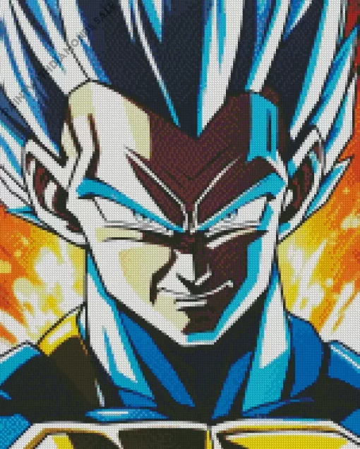 Vegeta Dragon Ball Z Diamond Dotz