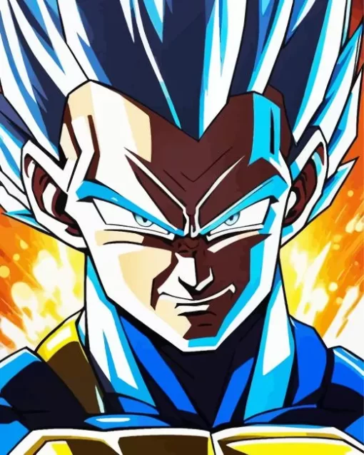 Vegeta Dragon Ball Z Diamond Paintings