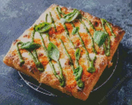 Vodka Sicilian Pizza Diamond Painting