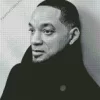 Will Smith Black And White Diamond Painting