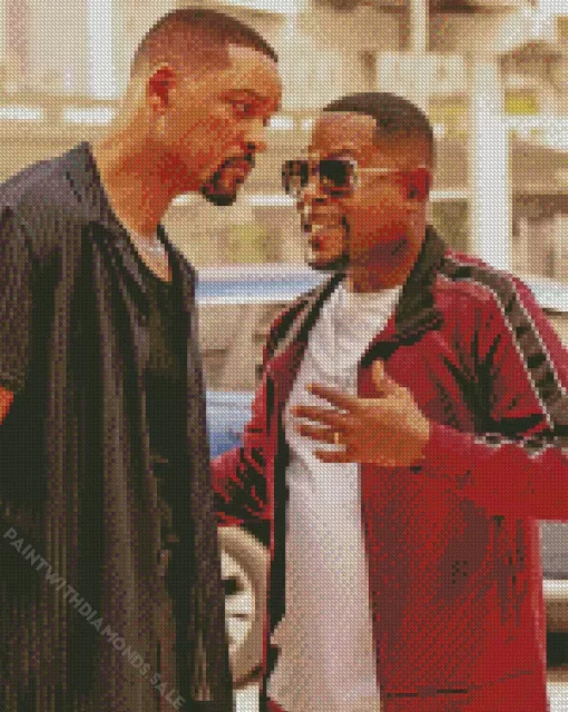 Will Smith In Bad Boys Diamond Painting