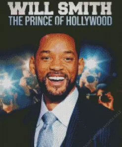 Will Smith Poster Diamond Painting