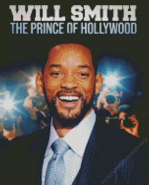 Will Smith Poster Diamond Painting