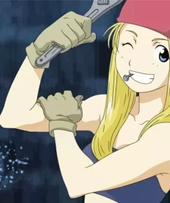 Winry Rockbell Fullmetal Alchemist Diamond Paints