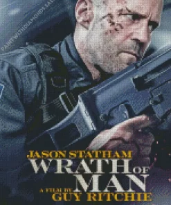 Wrath Of Man Jason Statham Poster Diamond Painting