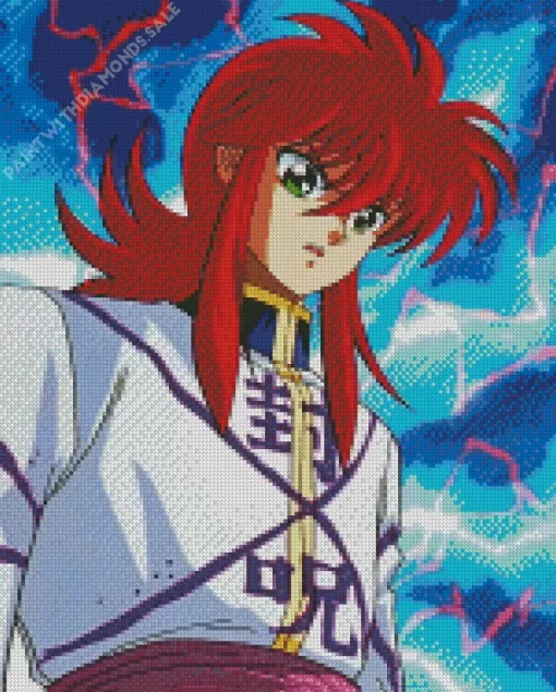 Youko Kurama Anime Character Diamond Dotz