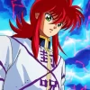 Youko Kurama Anime Character Diamond With Numbers