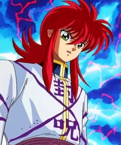 Youko Kurama Anime Character Diamond With Numbers