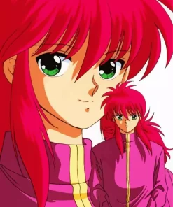 Youko Kurama Diamond With Numbers