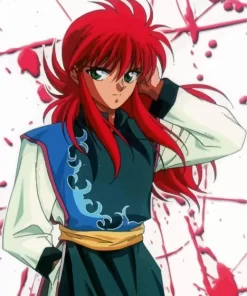 Youko Kurama Yu Yu Hakusho Diamond With Numbers