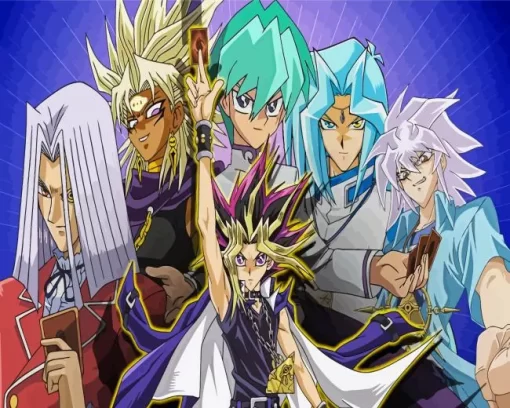 Yu Gi Oh Anime Characters Diamond Paintings