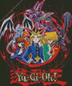 Yu Gi Oh Poster Diamond Dotz