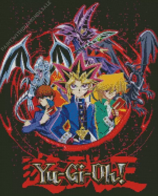 Yu Gi Oh Poster Diamond Dotz