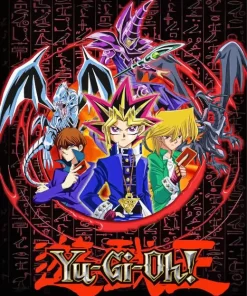 Yu Gi Oh Poster Diamond Paintings