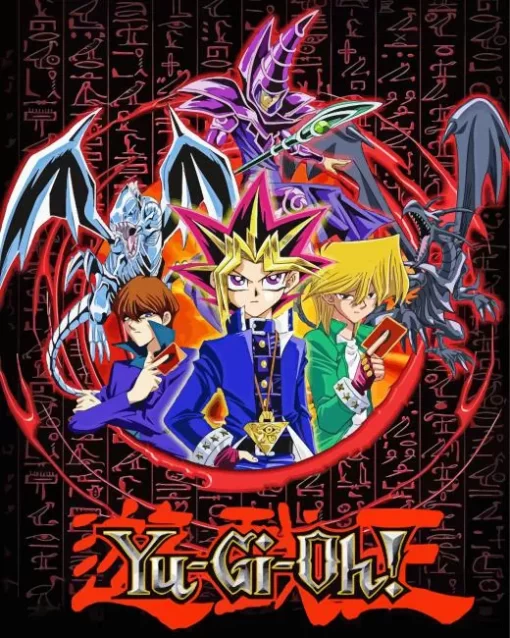 Yu Gi Oh Poster Diamond Paintings