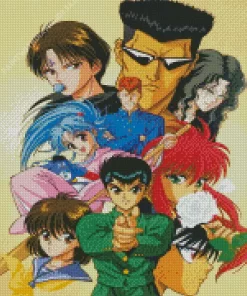 Yu Yu Hakusho Anime Diamond Dotz