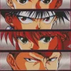 Yu Yu Hakusho Eyes Diamond Dotz