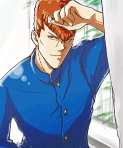 Yu Yu Hakusho Kazuma Kuwabara Diamond With Numbers