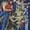 Yu Yu Hakusho Manga Characters Diamond Dotz