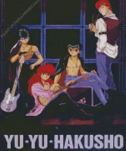 Yu Yu Hakusho Manga Poster Diamond Dotz