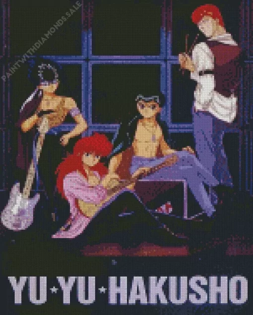 Yu Yu Hakusho Manga Poster Diamond Dotz