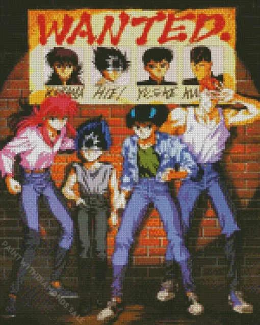 Yu Yu Hakusho Manga Serie Diamond Dotz