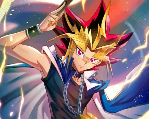 Yugi Muto Yu Gi Oh Diamond Paintings