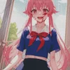 Yuno Gasai Future Diary Diamond Paints