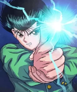 Yusuke Urameshi Yuyu Hakusho Diamond With Numbers