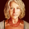 Abstract Helen Mirren Diamond Painting