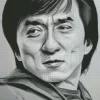 Abstract Jackie Chan Diamond Painting