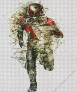 Abstract Ant Man Diamond Painting