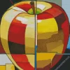 Abstract Apple Art Diamond Painting