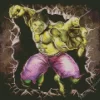 Abstract Hulk Diamond Painting