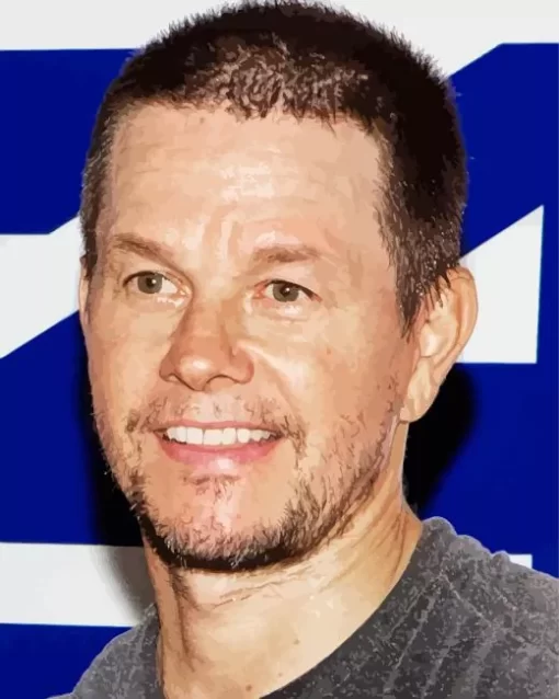 Actor Mark Wahlberg Diamond Painting