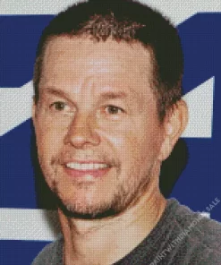 Actor Mark Wahlberg Diamond Painting