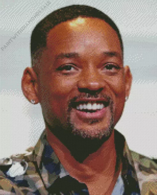 Actor Will Smith Diamond Painting