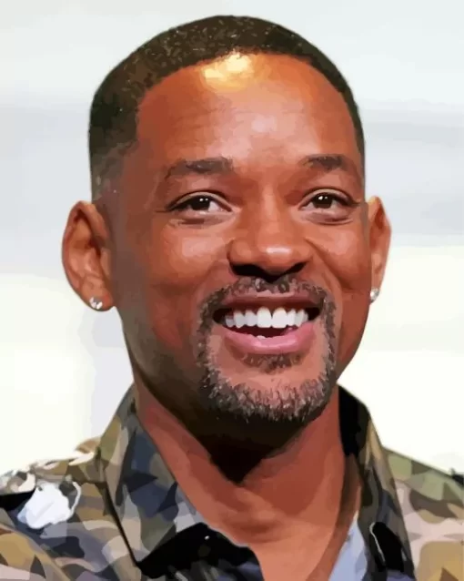 Actor Will Smith Diamond Painting