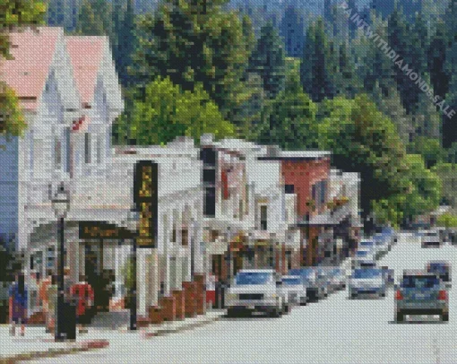 Aesthetic California City Streets Diamond Painting