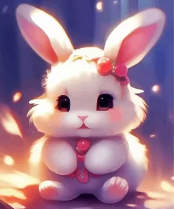 Anime Bunny Diamond Painting