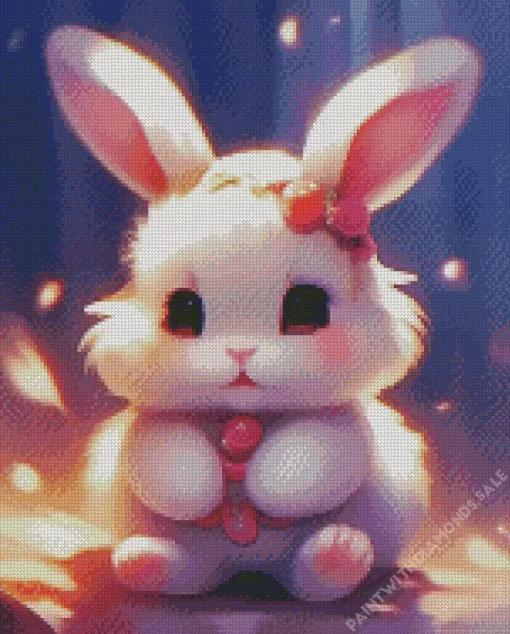 Anime Bunny Diamond Painting