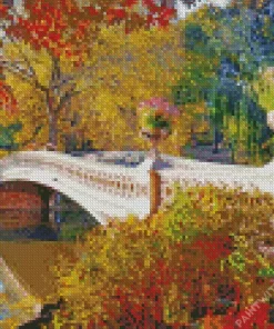 Autumn Central Park New York Diamond Painting