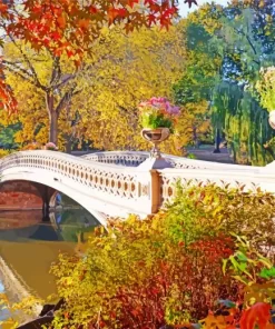 Autumn Central Park New York Diamond Painting