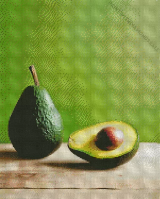 Avocado Fruit Diamond Painting