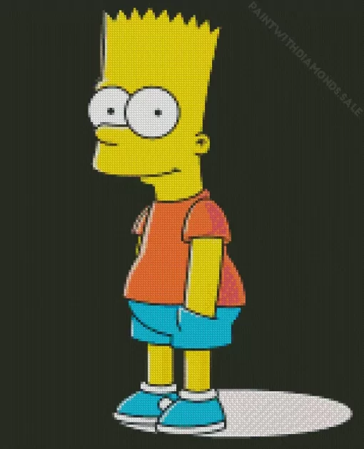 Bart Simpson Diamond Painting