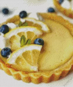 Beautiful Lemon Tart Diamond Painting