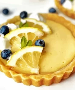 Beautiful Lemon Tart Diamond Painting