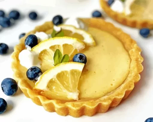 Beautiful Lemon Tart Diamond Painting